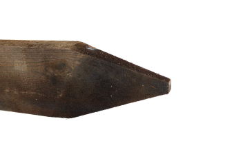Creosoted Pointed Square Stob 75mm x 125mm x 2.1m