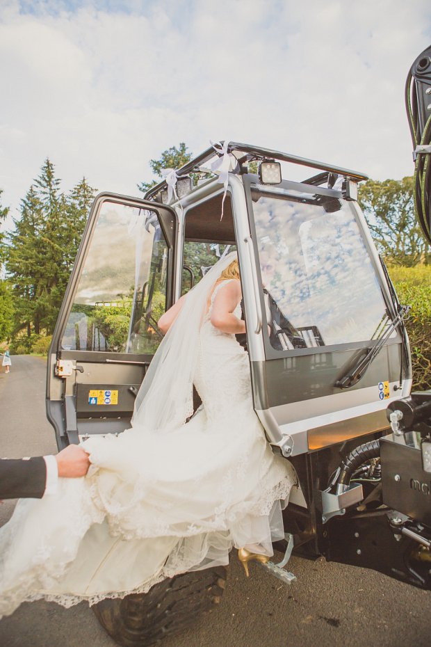 Packing my Bride into the cab to leave our wedding reception